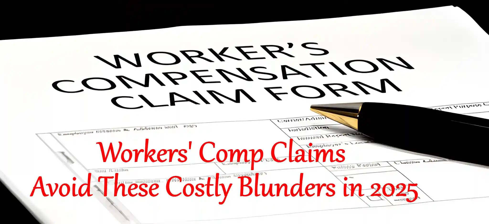 Workers’ Comp Claims Avoid These Costly Blunders in 2025