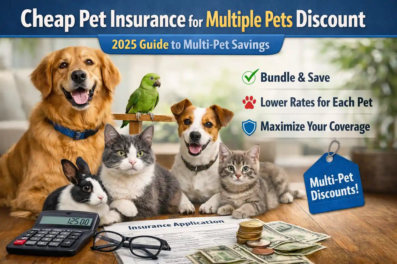 Cheap Pet Insurance for Multiple Pets Discount: 2025 Guide to Multi-Pet Savings