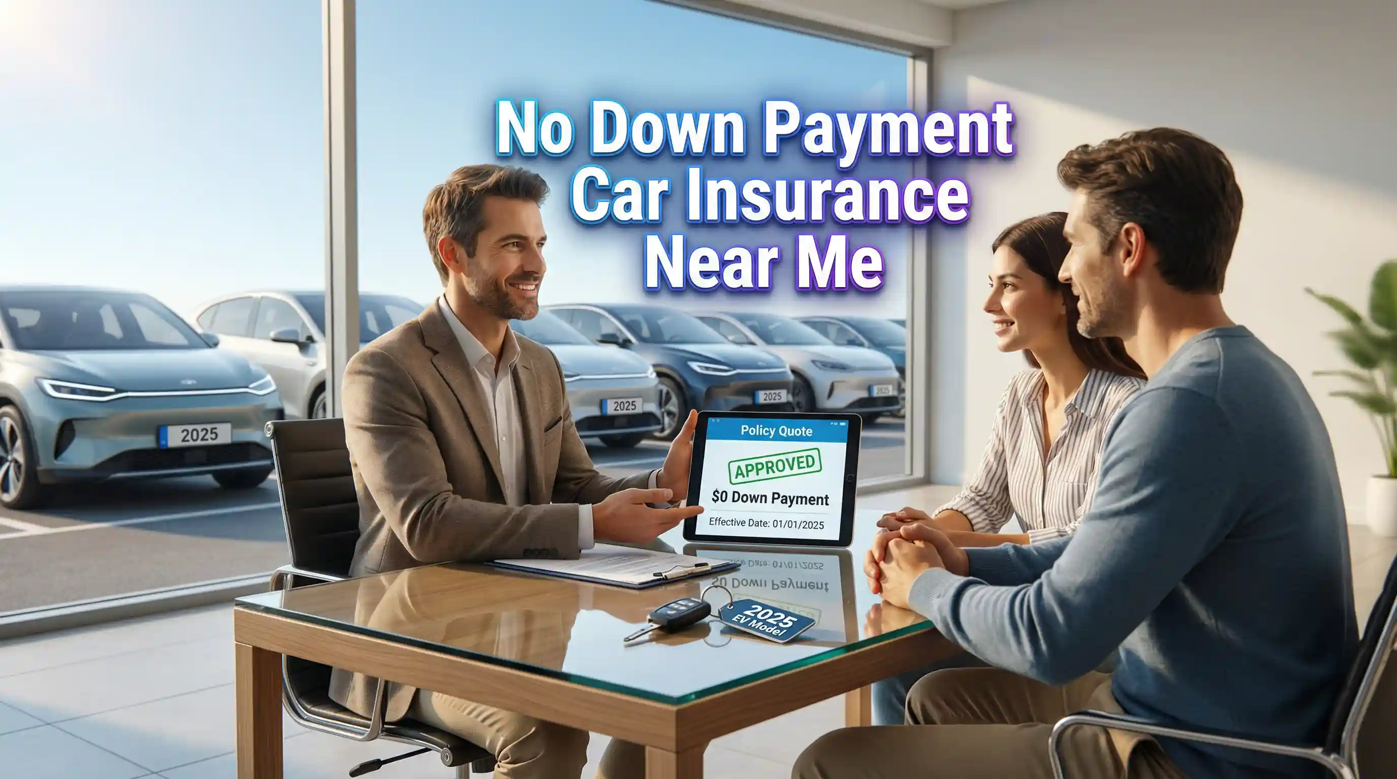 No Down Payment Car Insurance Near Me: Find $0 Down Policies in 2025