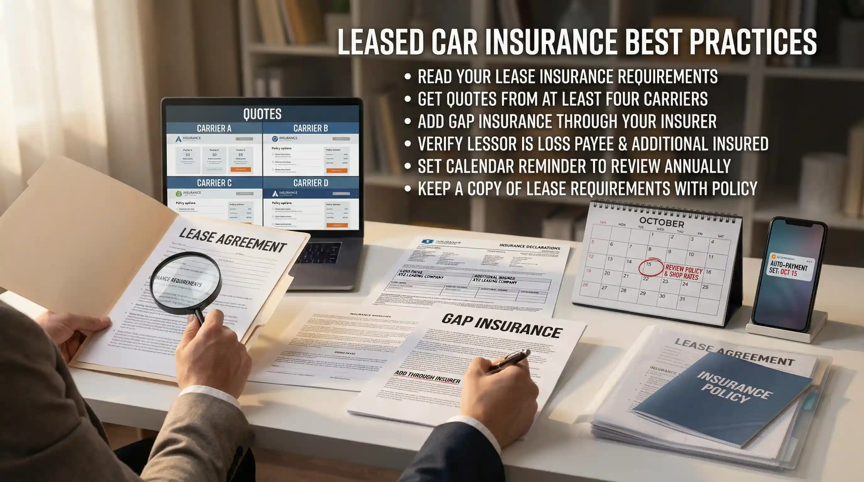 Best Car Insurance for Leased Cars