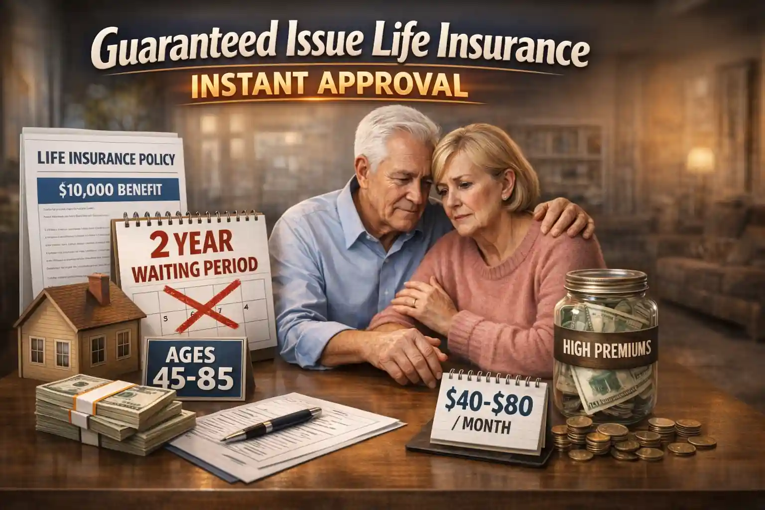 Guaranteed Issue Life Insurance Instant Approval Typical Terms